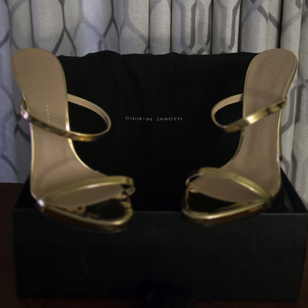 Giuseppe Zanotti Gold Heels